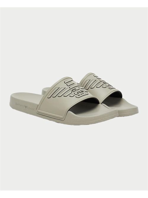 Sliders uomo Emporio Armani con maxi logo EMPORIO ARMANI | XVPS11-XR273U529